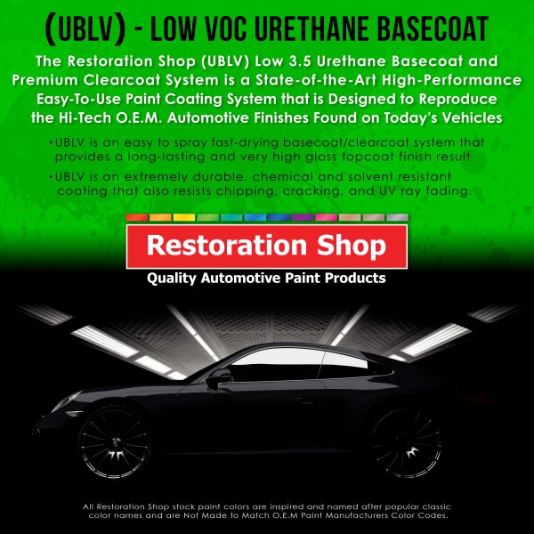 Galaxy Silver Metallic - LOW VOC Urethane Basecoat with Premium Clearcoat Auto Paint (Complete Fast Gallon Paint Kit) Professional Automotive Coating Discount - Image 3