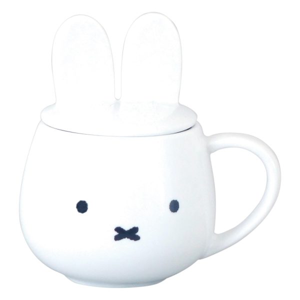 Kaneshotouki Miffy Mug w Ear Lid 270ml 200101 Discount