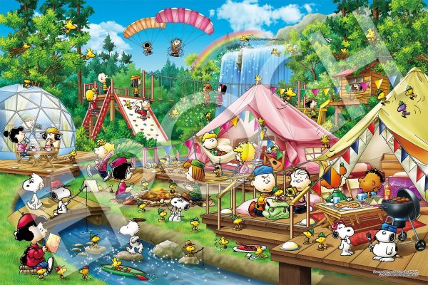 Epoch Peanuts Snoopy Glamping Jigsaw Puzzle 50x75cm Cheap