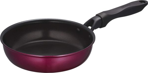 Thermos Red Frying Pan 20cm - Durable Series IH Compatible KFF-020 R Online