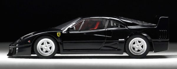 Tomytec Tomica Limited Vintage Neo Ferrari F40 Black 1 64 Scale Model on Sale - Image 5