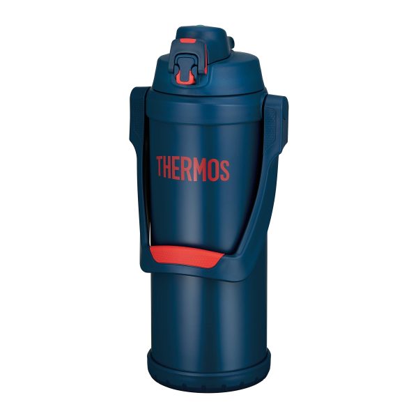 Thermos 2.5L Navy Red Vacuum Insulated Sports Jug - Ffv-2501 Nv-R Model on Sale