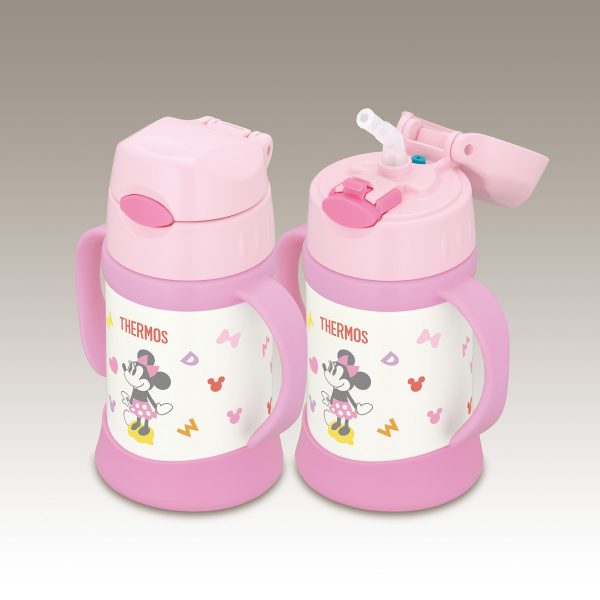 Thermos Light Pink Vacuum Insulated Baby Straw Mug Minnie For 9+ Months Discount - Image 4