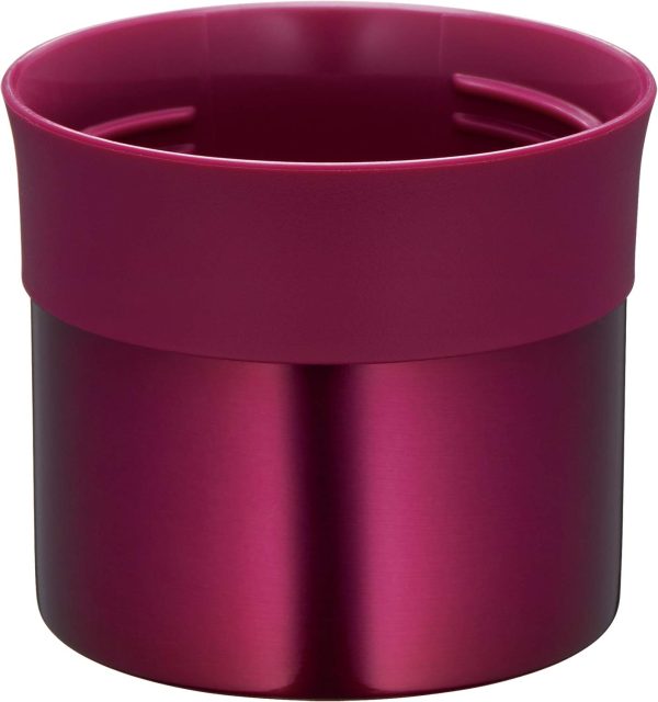 Thermos 500ml Stainless Steel Slim Water Bottle in Burgundy FFM-501 BGD on Sale - Image 3
