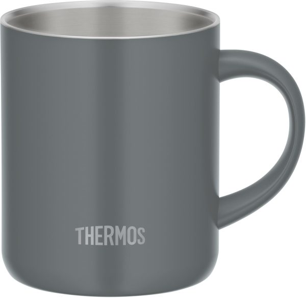 Thermos Dark Gray Vacuum Insulated Mug with Lid 350ml - JDG-352C on Sale - Image 3