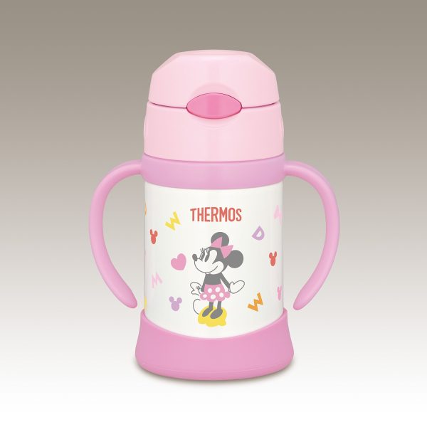 Thermos Light Pink Vacuum Insulated Baby Straw Mug Minnie For 9+ Months Discount - Image 2
