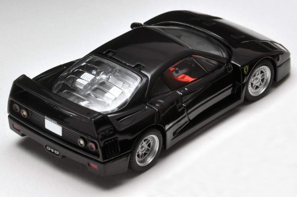 Tomytec Tomica Limited Vintage Neo Ferrari F40 Black 1 64 Scale Model on Sale - Image 2